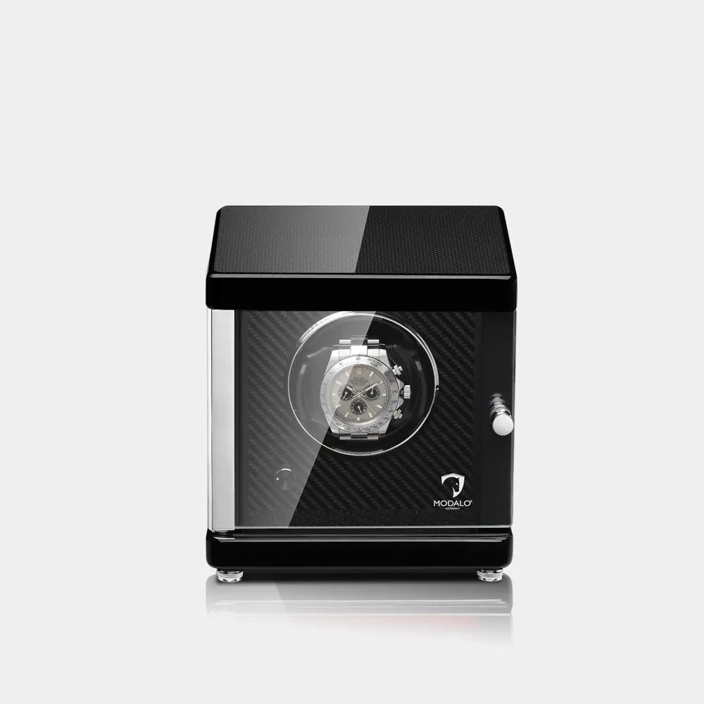 AMBIENTE Solo Watch Winder – Carbon-1-Le Remontoir