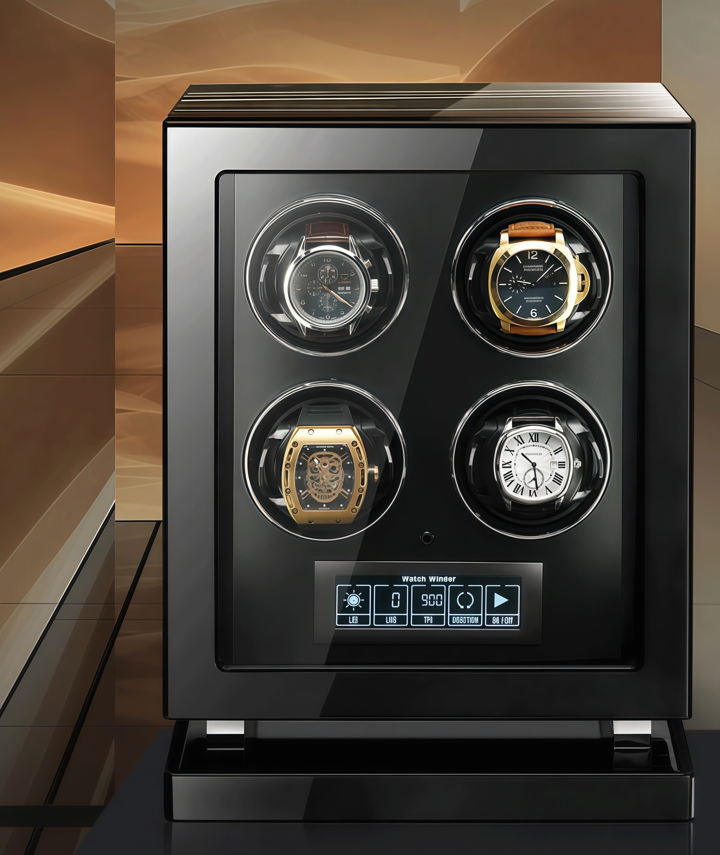Watch Winder - Prestige Wooden Quartet