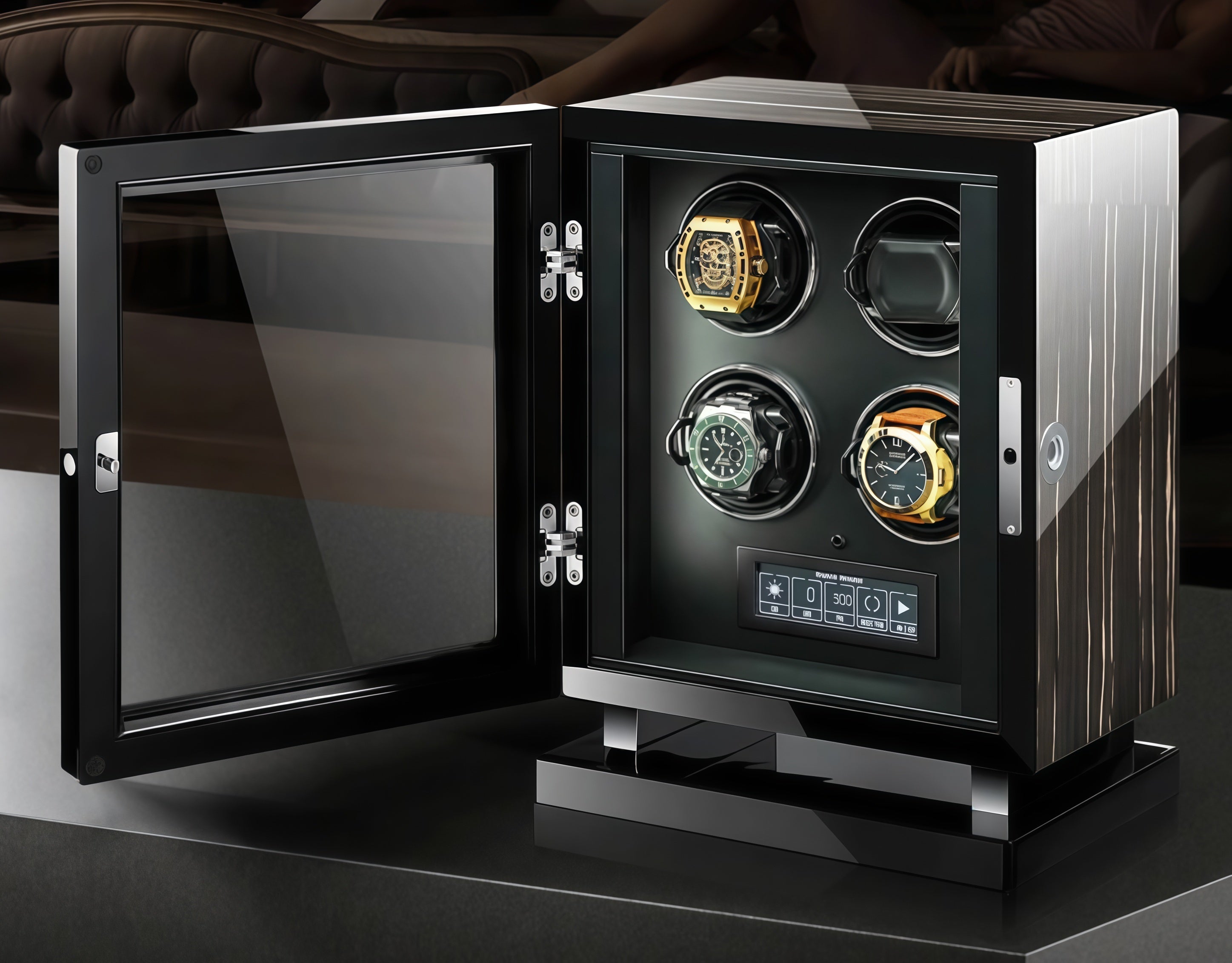 Watch Winder - Prestige Wooden Quartet