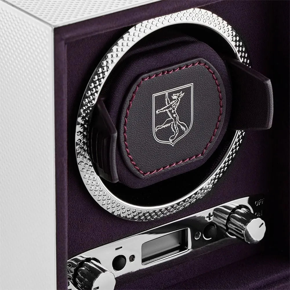 Silver Single Watch Winder-4-Le Remontoir