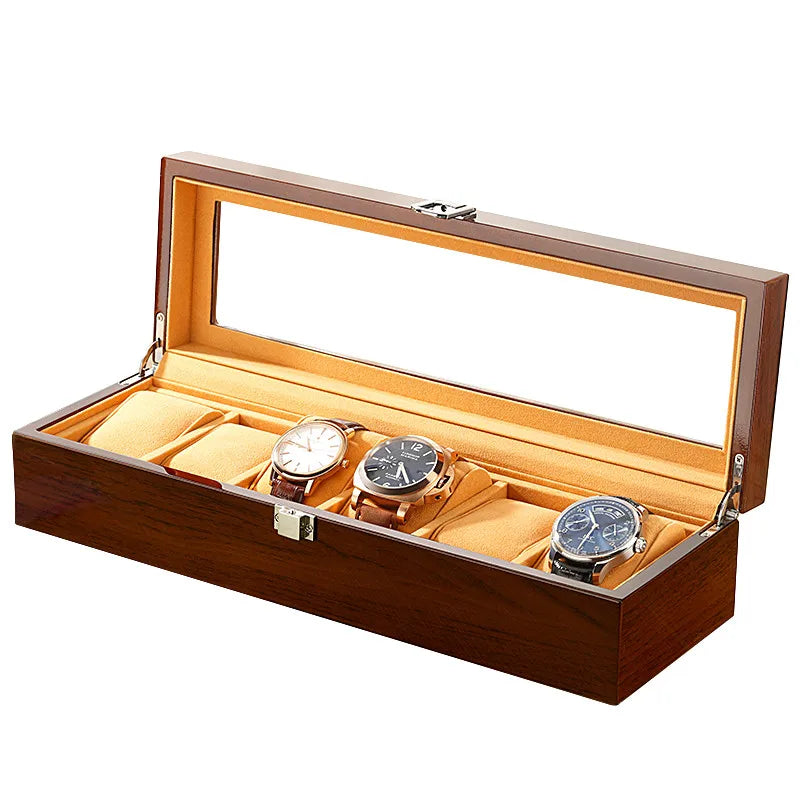 Classic Light Velvet Watch Box-1-Le Remontoir