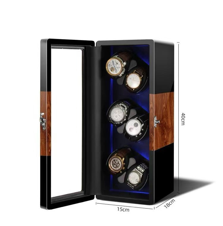 LuxuryLift Hybrid 6 Slot Automatic Watch Winder-4-Le Remontoir