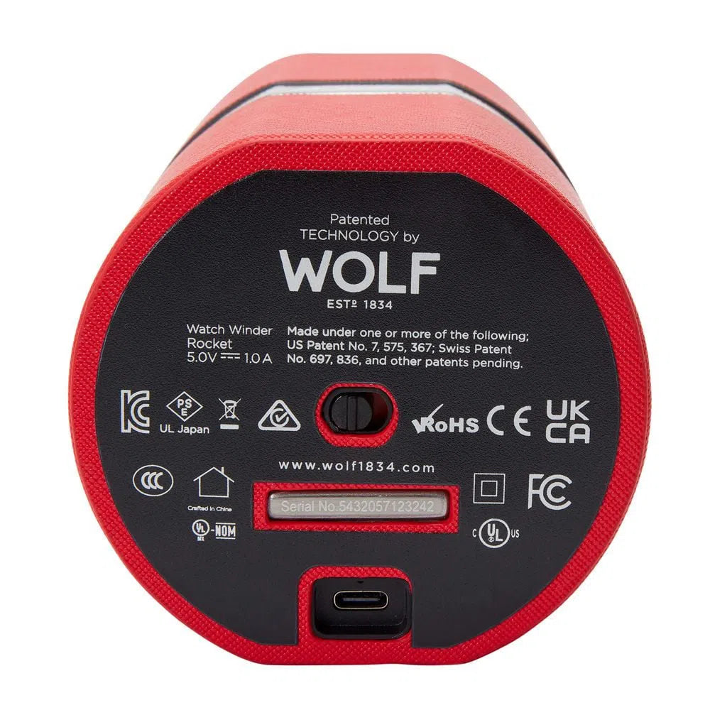 Remontoir Montre The Rocket Rouge 3