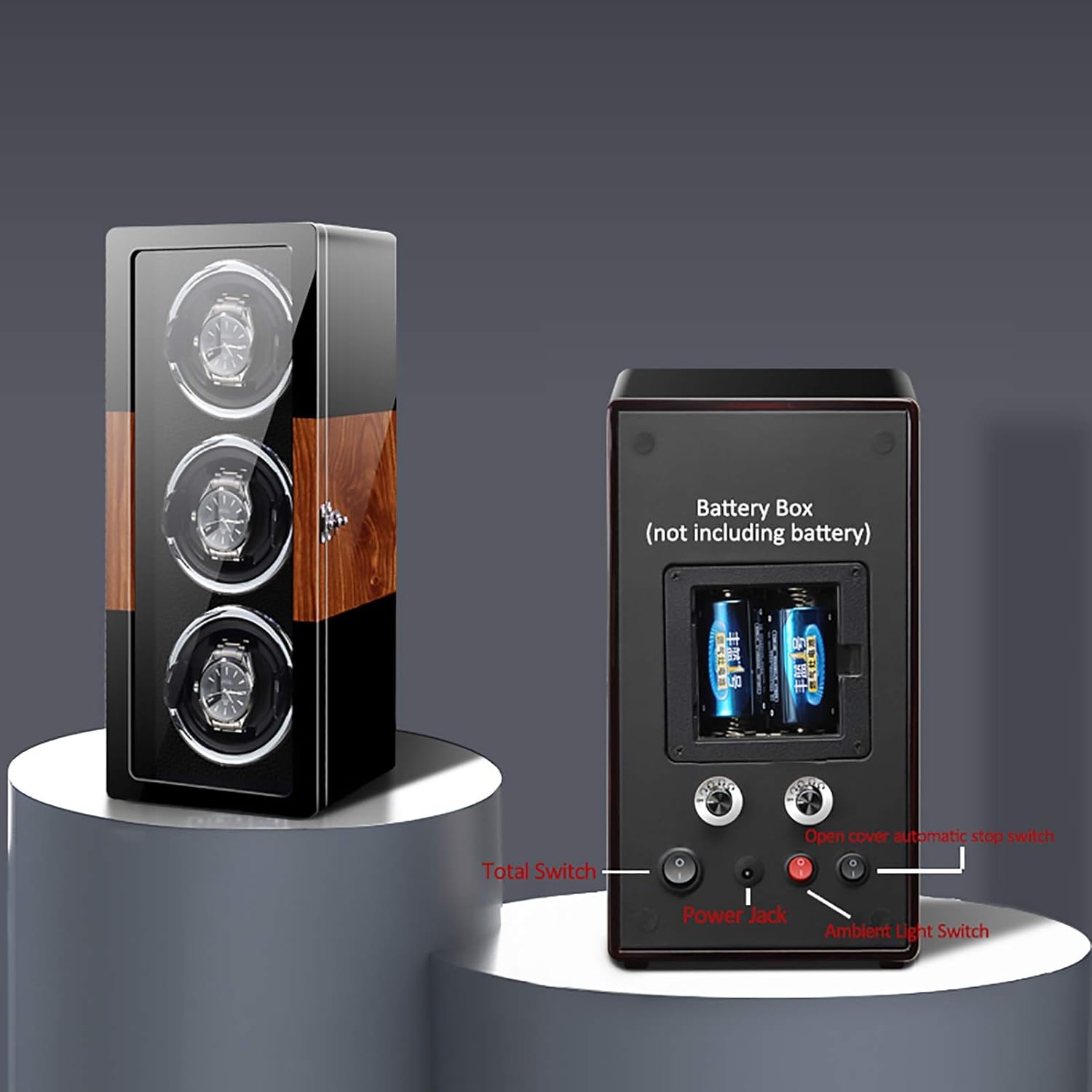 LuxuryLift Hybrid 6 Slot Automatic Watch Winder-2-Le Remontoir