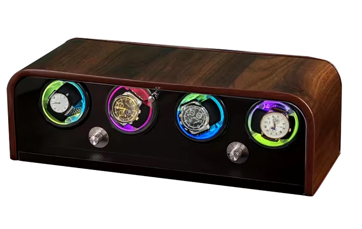 Vintage Rainbow Quadruple Watch Winder