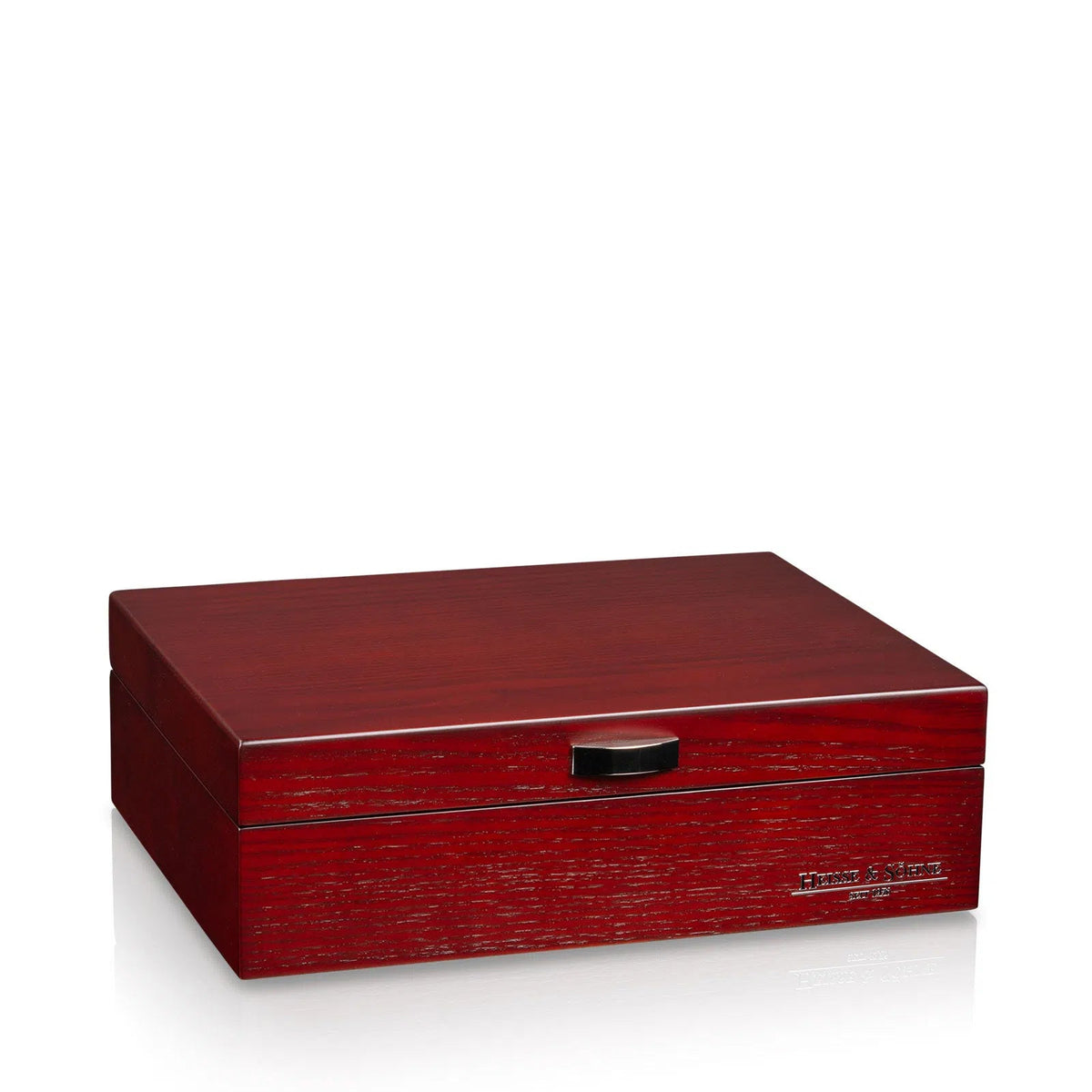Bregano Watch Box for 8 Watches - Cherry Red-2-Le Remontoir