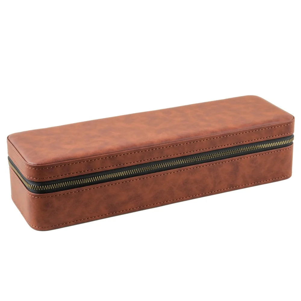 Watch Case - Classic Brown-2-Le Remontoir