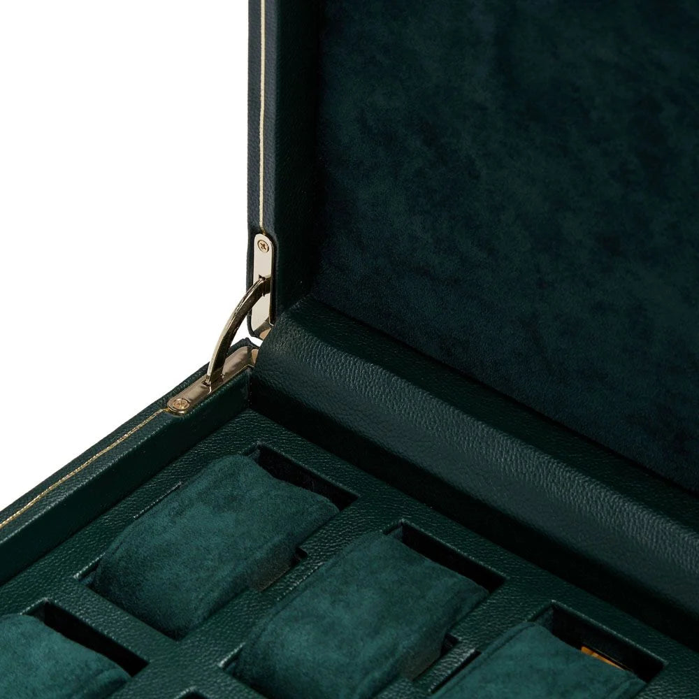 Watch Box - British Racing Green - 8 Watches-4-Le Remontoir