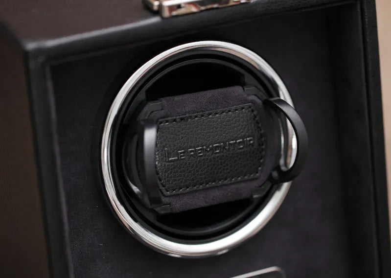 Cube Sofa Black-5-1 to 3 watches,Le Remontoir, Leather
