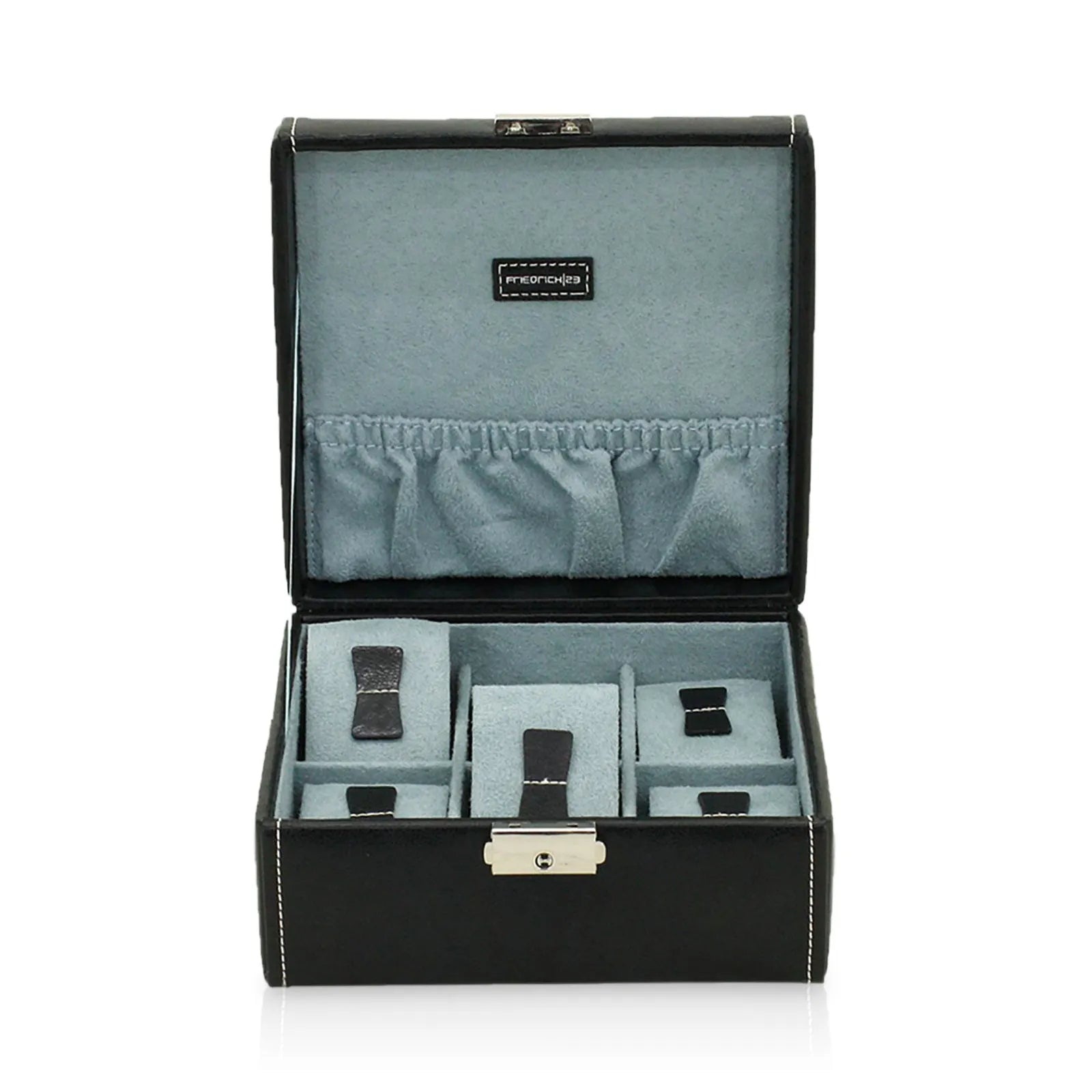 Watch Box – Bond 6 Watches Black-1-Le Remontoir