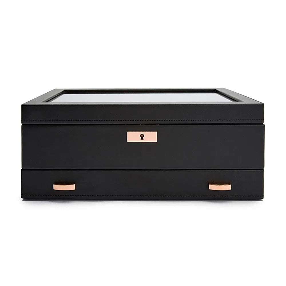 Axis 10-Watch Copper Watch Box with Drawer-3-Le Remontoir