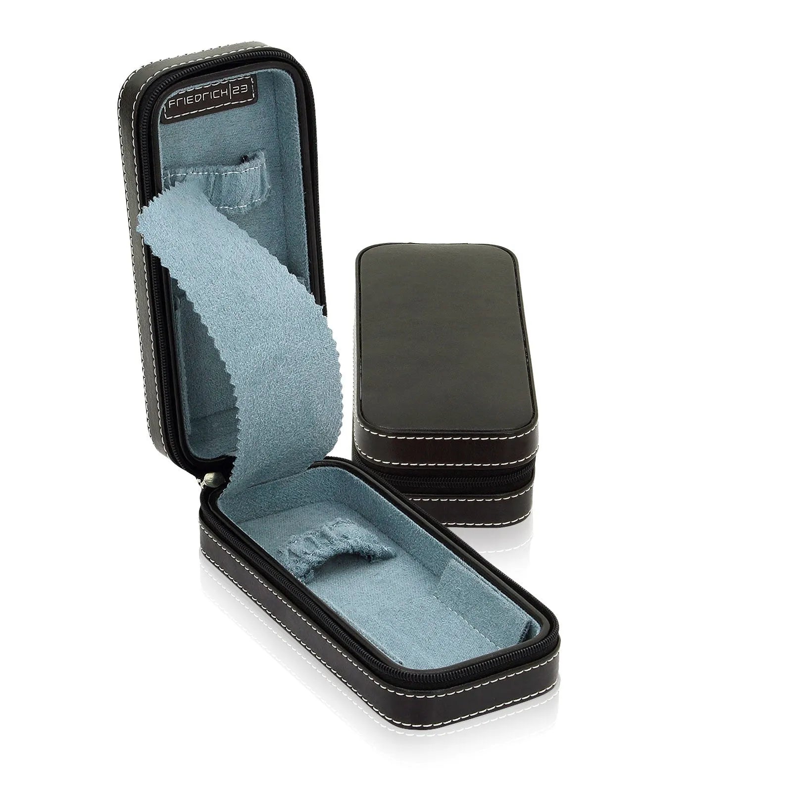 Bond Single Watch Case – Black-1-Le Remontoir