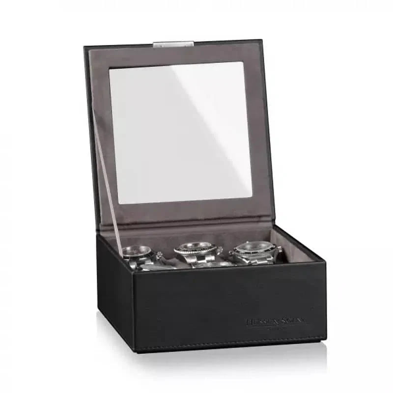 Watch Box - Heisse Coffret 6 Black-1-Le Remontoir