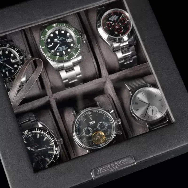 Watch Box - Heisse Coffret 6 Black-4-Le Remontoir