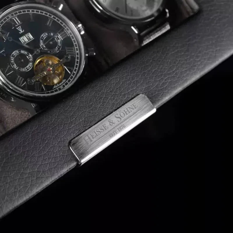 Watch Box - Heisse Coffret 6 Black-6-Le Remontoir