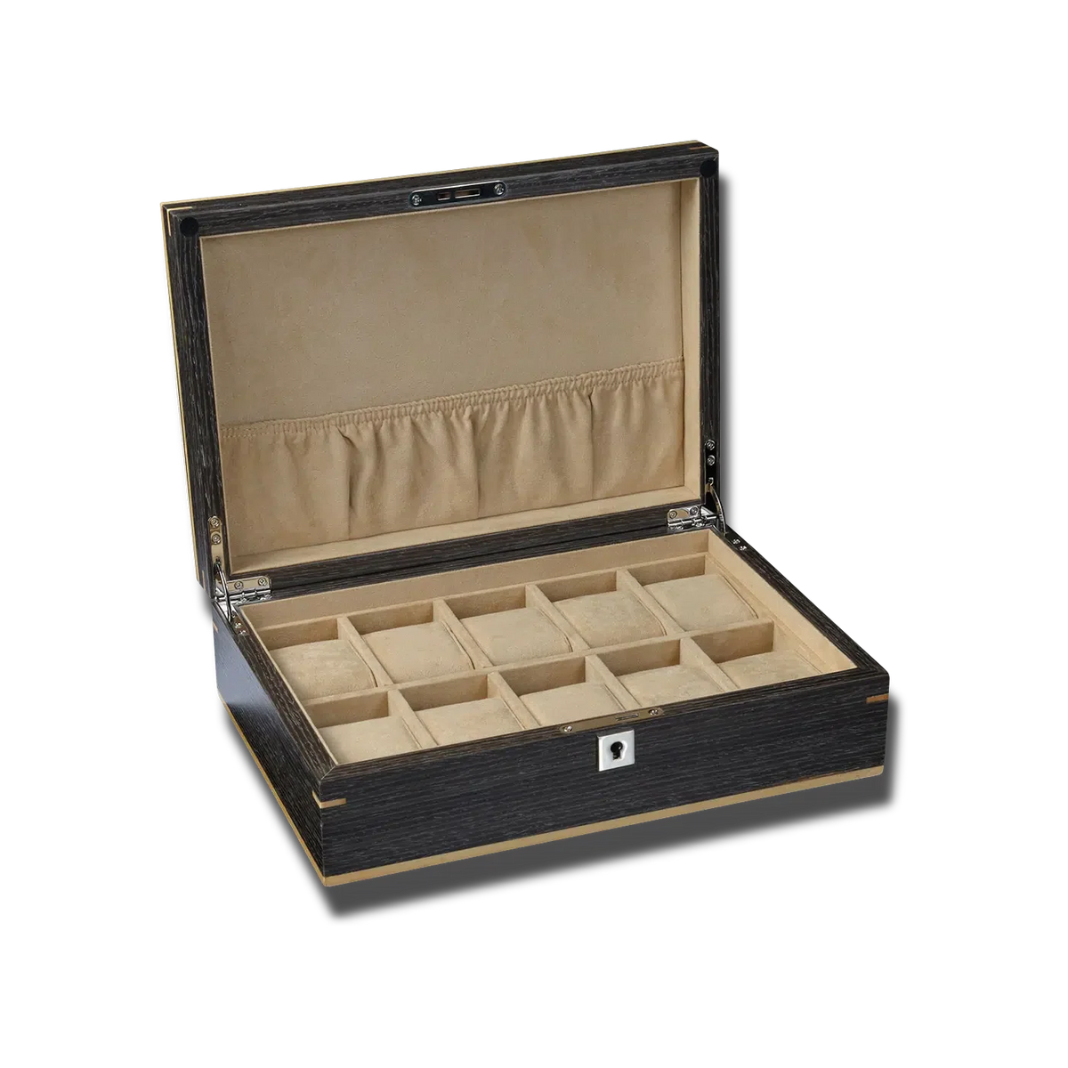 Watch Box - Heisse Ébène Spacieuse-1-Le Remontoir