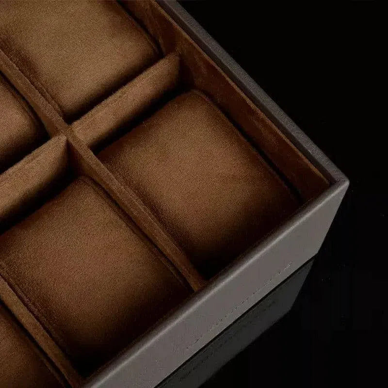 Watch Box - Heisse Mirage Brown-4-Le Remontoir