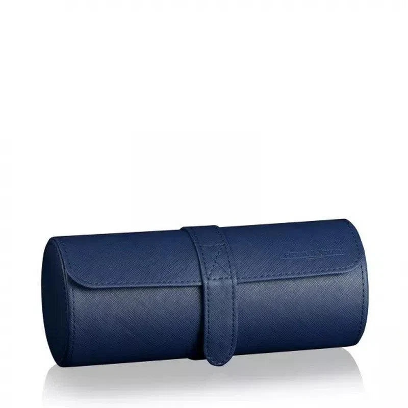Watch Travel Case - Roll 3 Blue-4-Le Remontoir