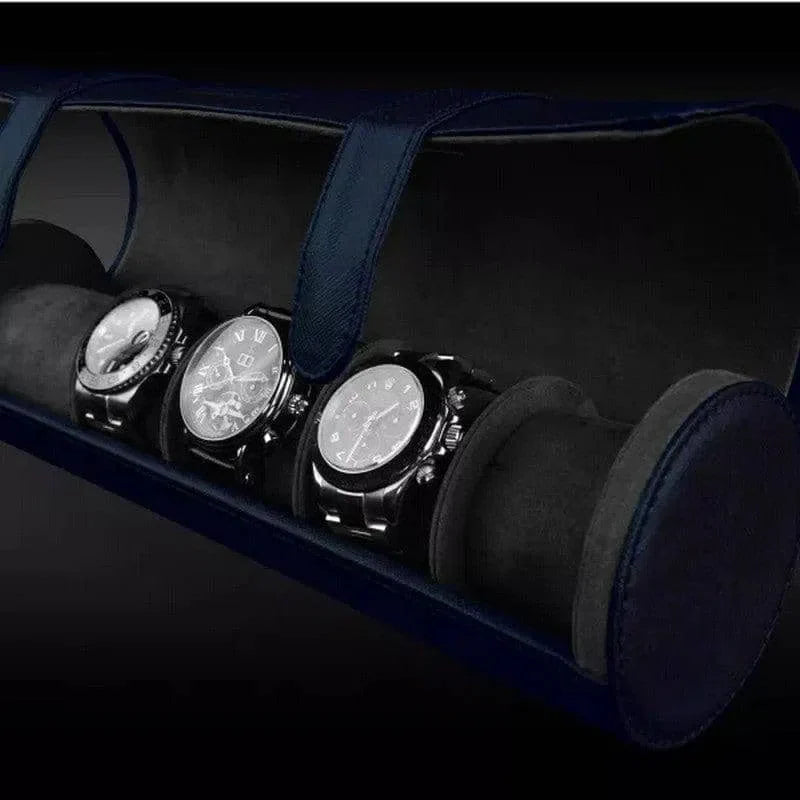 Watch roll - Roll 5 Blue-2-Le Remontoir