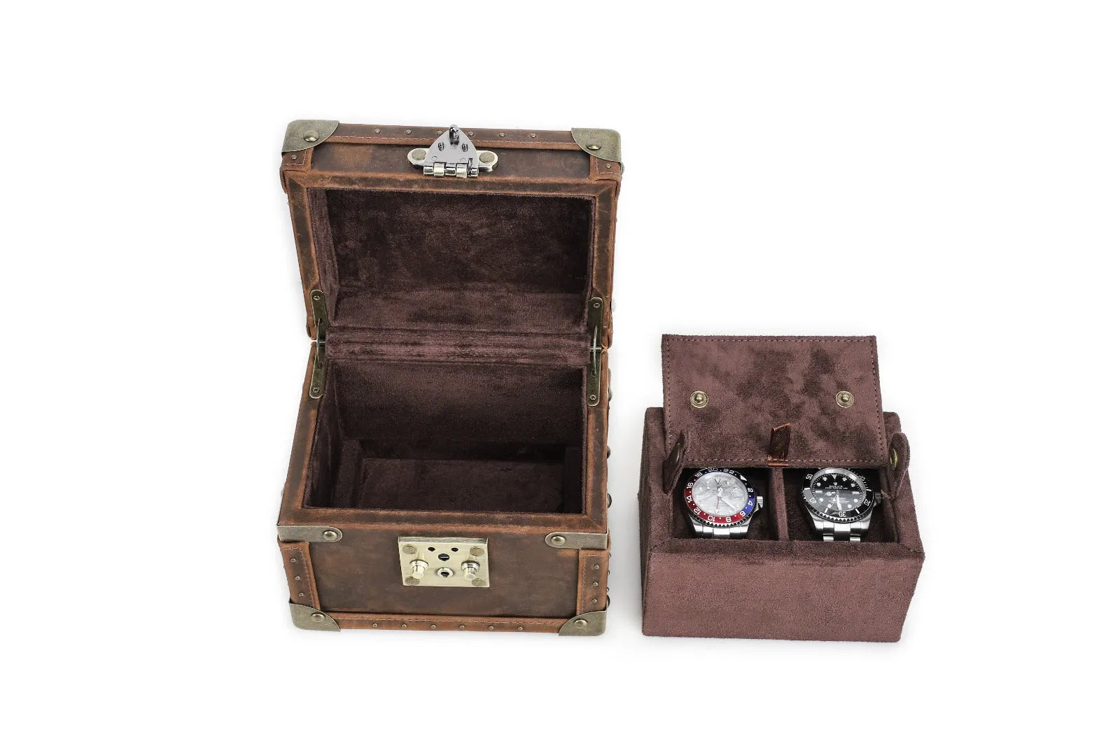 Watch Box – Treasure Chest Duo-3-Le Remontoir