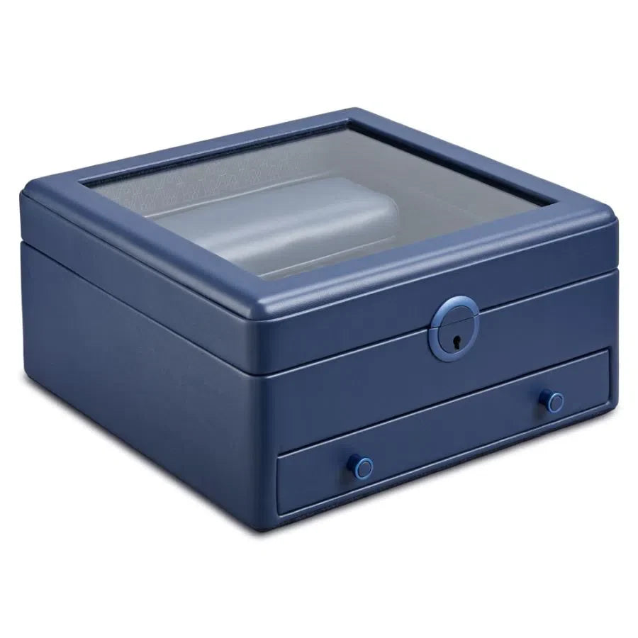 Terre watch box with stand blue-1-Le Remontoir