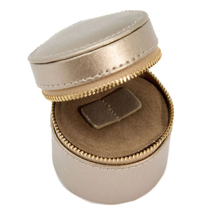 Palermo Double Watch Case with Pewter Pouch-4-Le Remontoir
