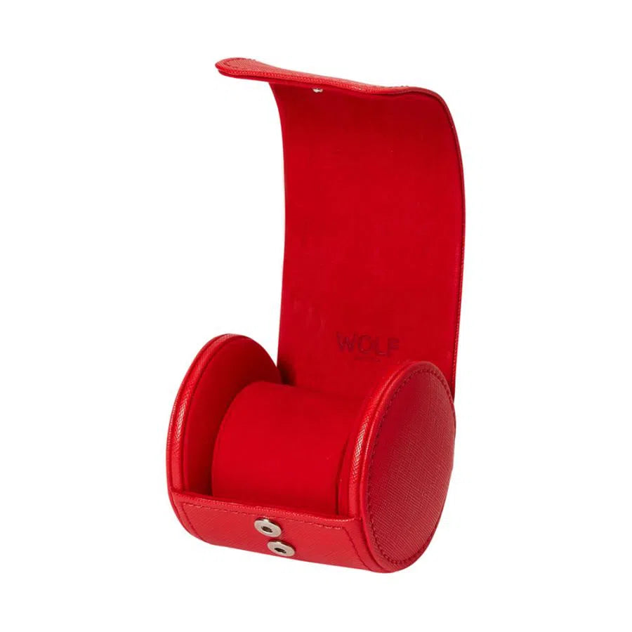 Tutti Frutti Single Watch Case – Red-1-Le Remontoir