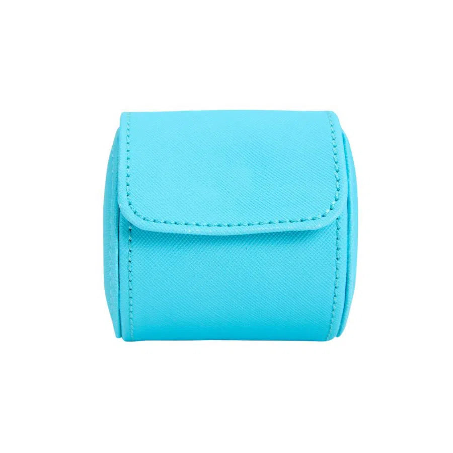 Tutti Frutti Single Watch Case – Turquoise-3-Le Remontoir