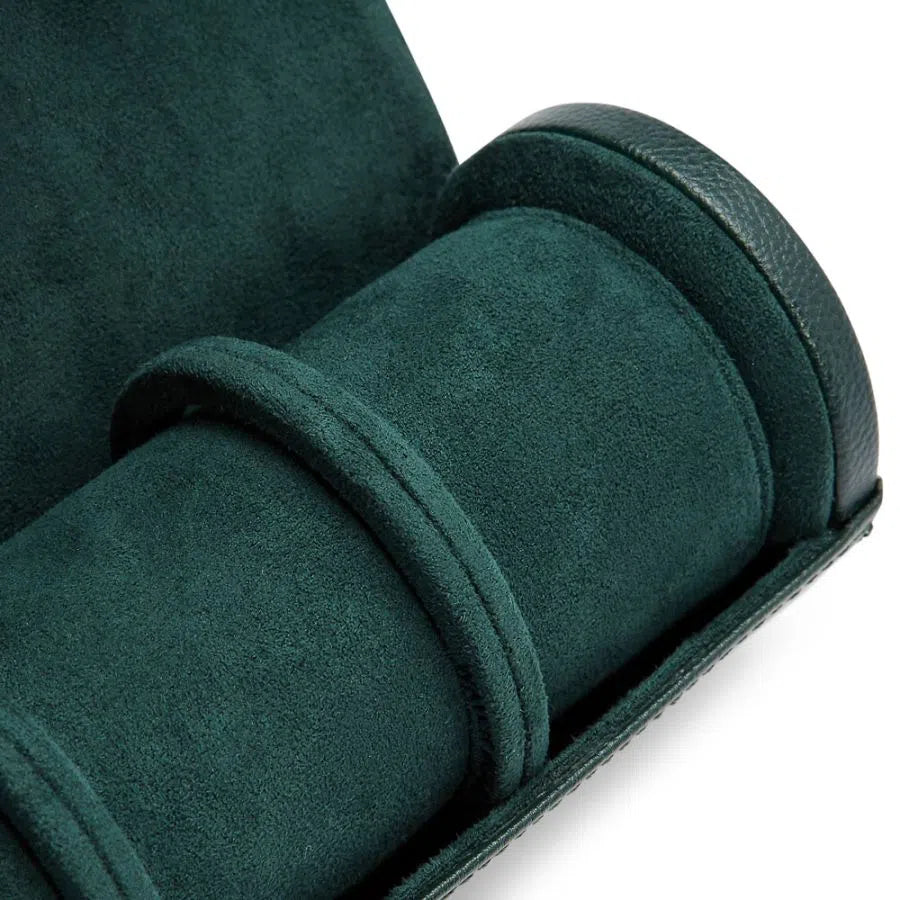 British Racing Triple Watch Case – Green-5-Le Remontoir