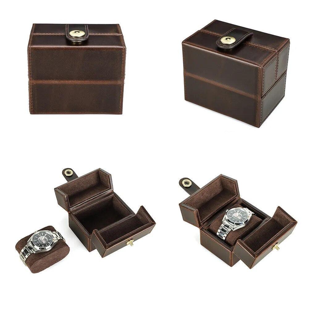 Mystery Leather Watch Box-5-Le Remontoir