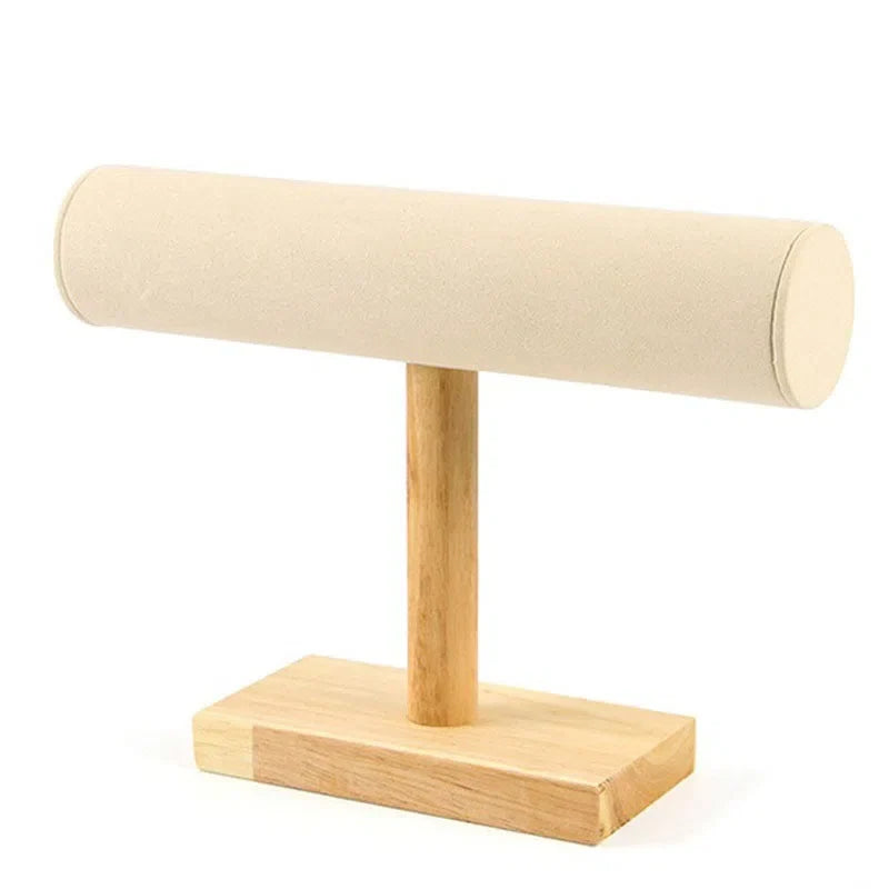 Watch Stand - Bamboo Cream High-1-Le Remontoir