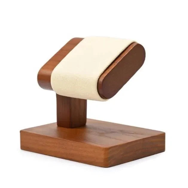 Single Watch Case Cream White-1-Le Remontoir