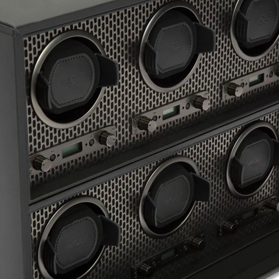 6-Watch Axis Winder – Powder-Coated Finish-4-Le Remontoir
