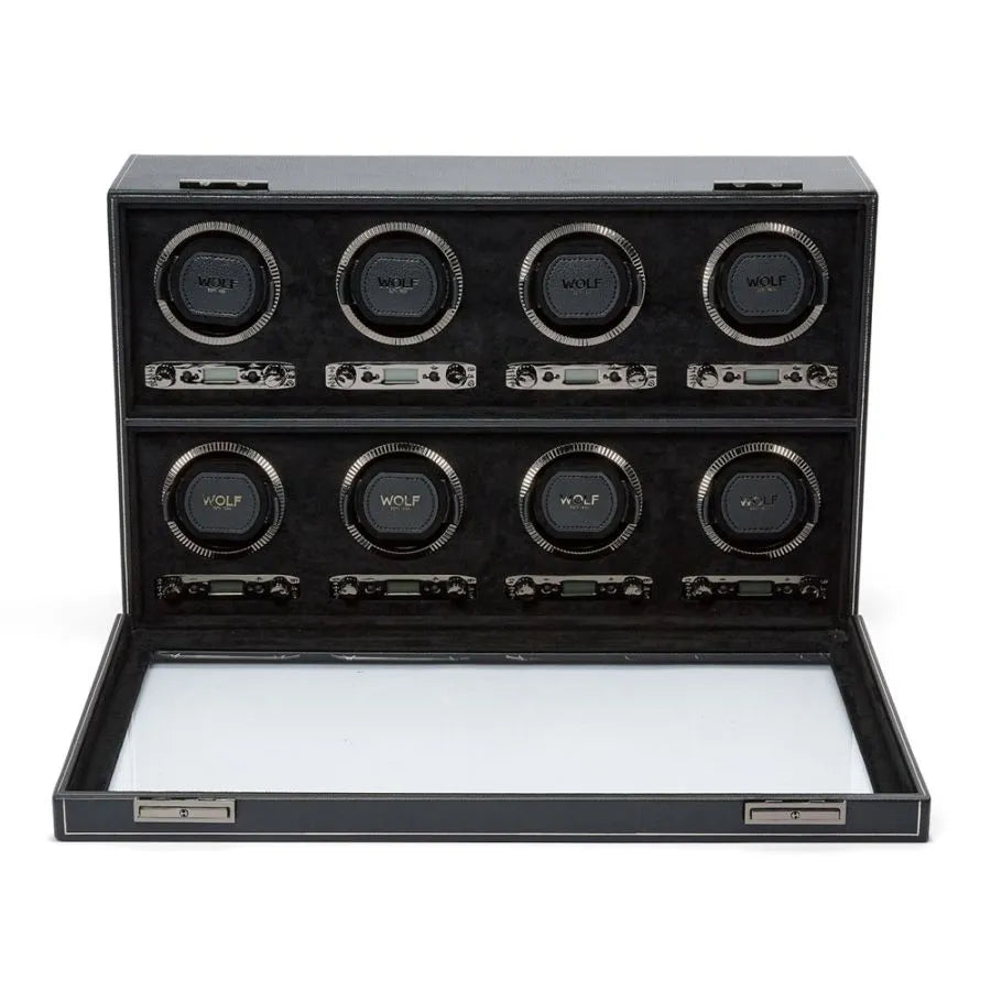 British Racing 8-watch winder black 3