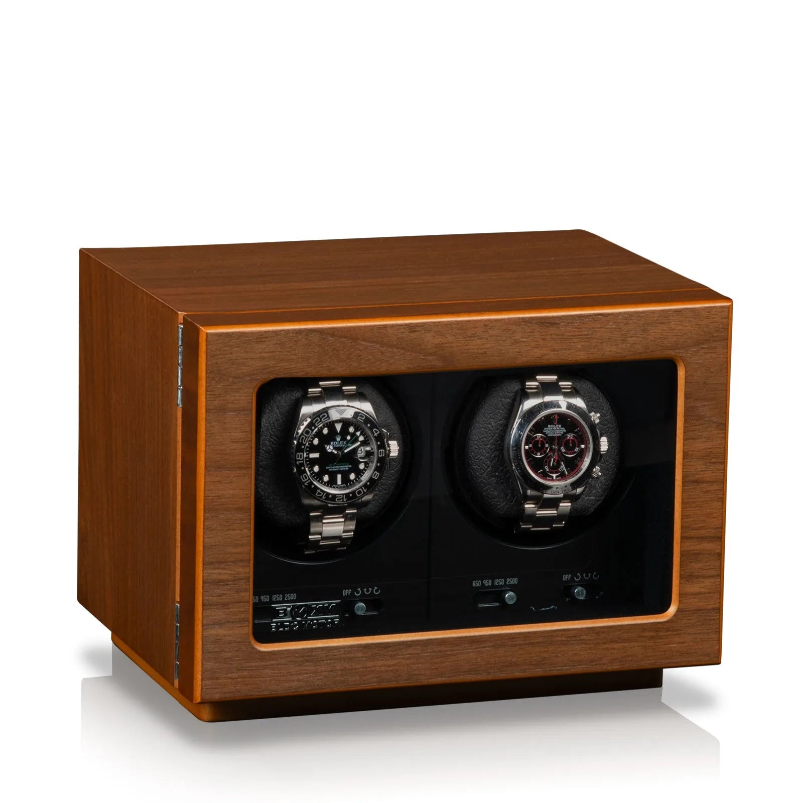 BLDC 2 Watch Winder – Walnut-1-Le Remontoir
