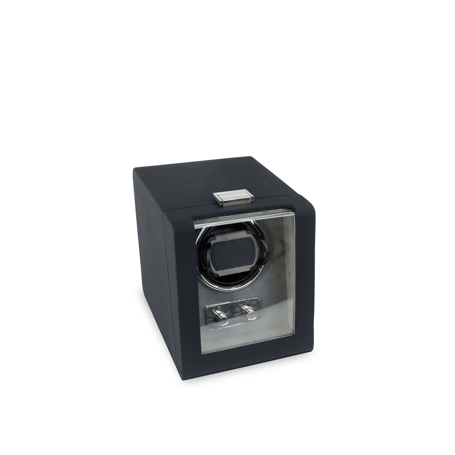 Elegance Paris Watch Winder – Blue/Grey-2-Le Remontoir