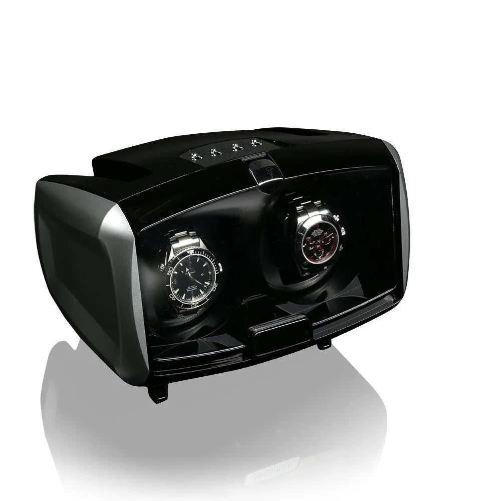 Automatic Watch Winder Luxor – Silver/Black