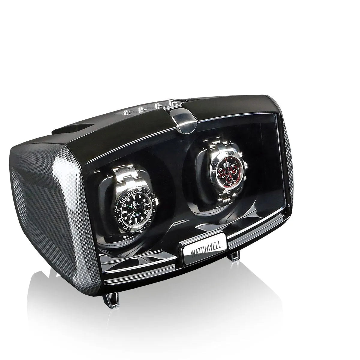 Automatic Watch Winder Luxor – Black/Carbon