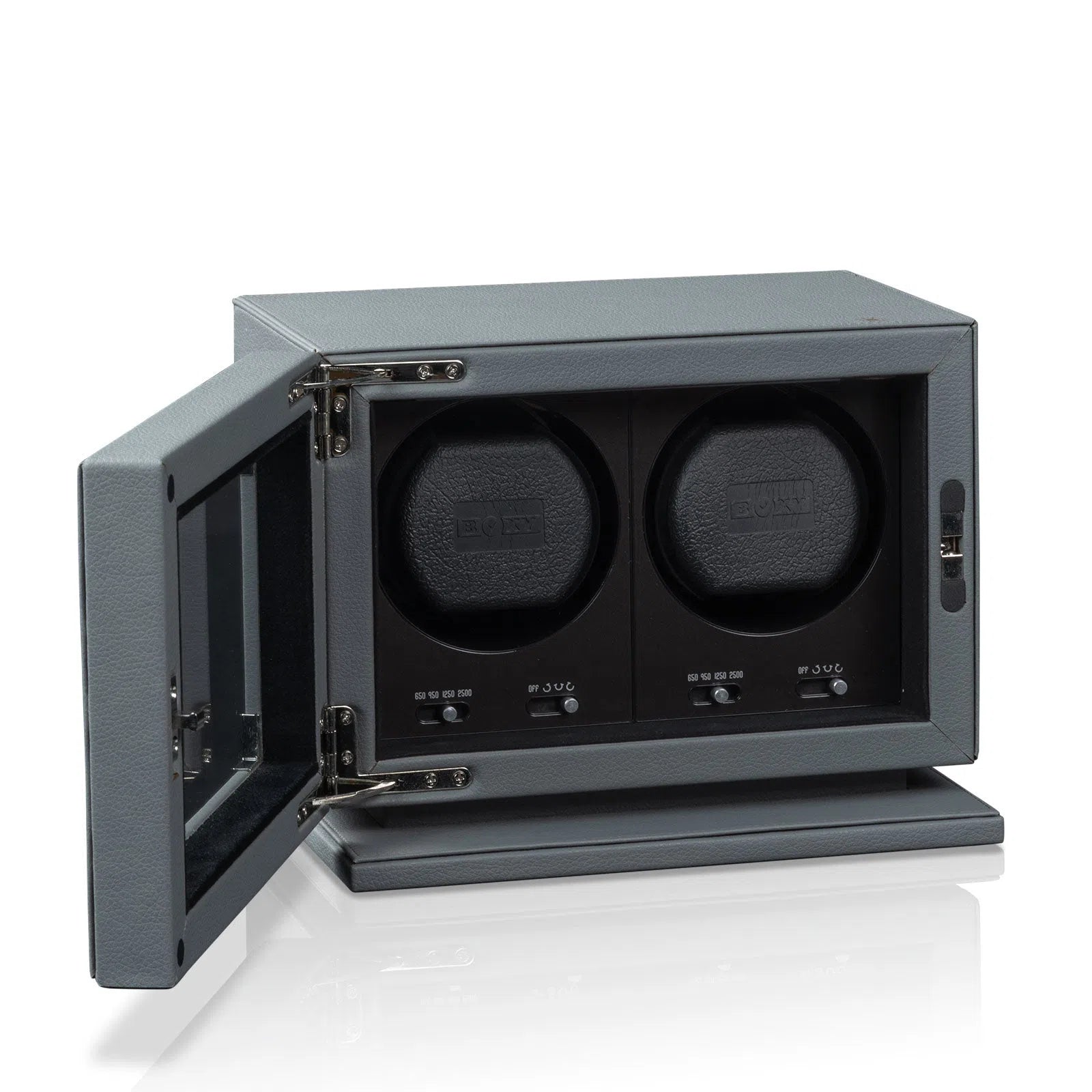 Watch Winder – BLDC-B02 Grey-2-Le Remontoir