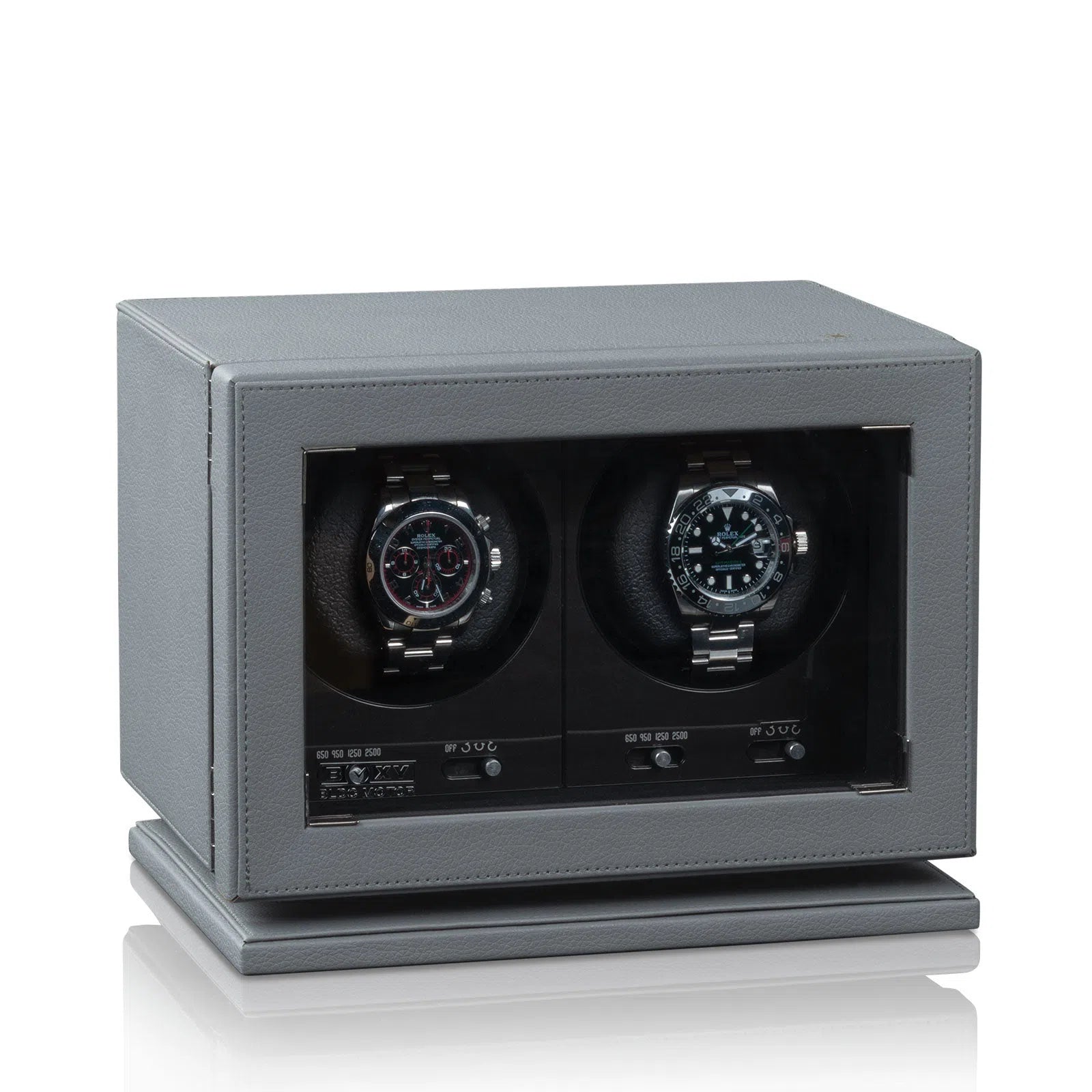 Watch Winder – BLDC-B02 Grey-1-Le Remontoir