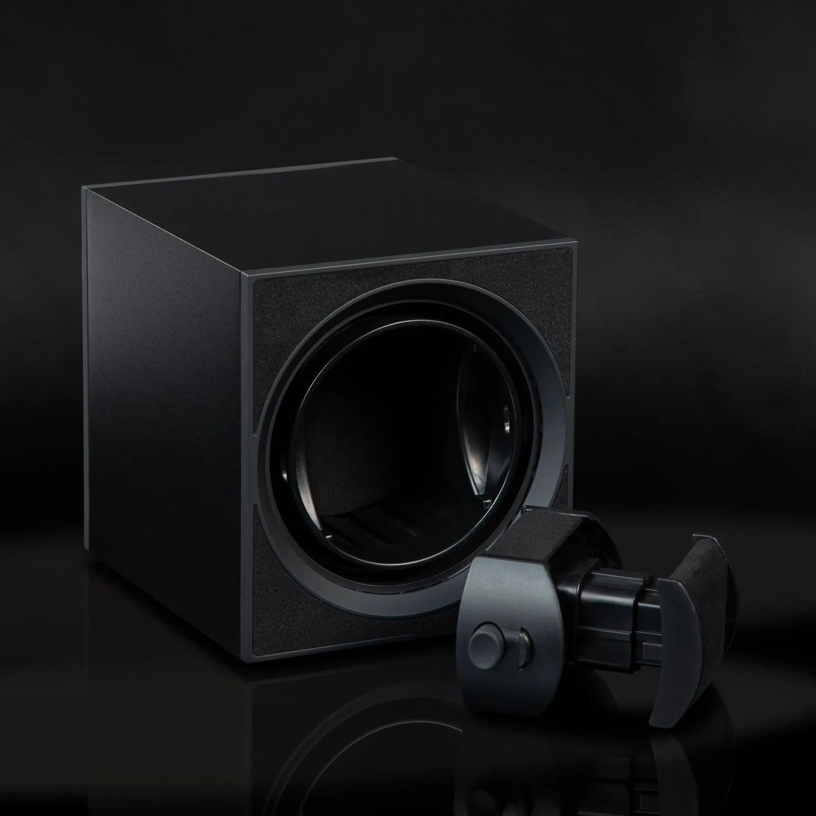 Watch Winder – Compact Aluminium 1 Black-2-Le Remontoir