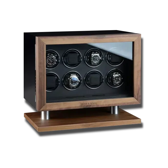 Watch Winder - New York 8 Black-1-Le Remontoir