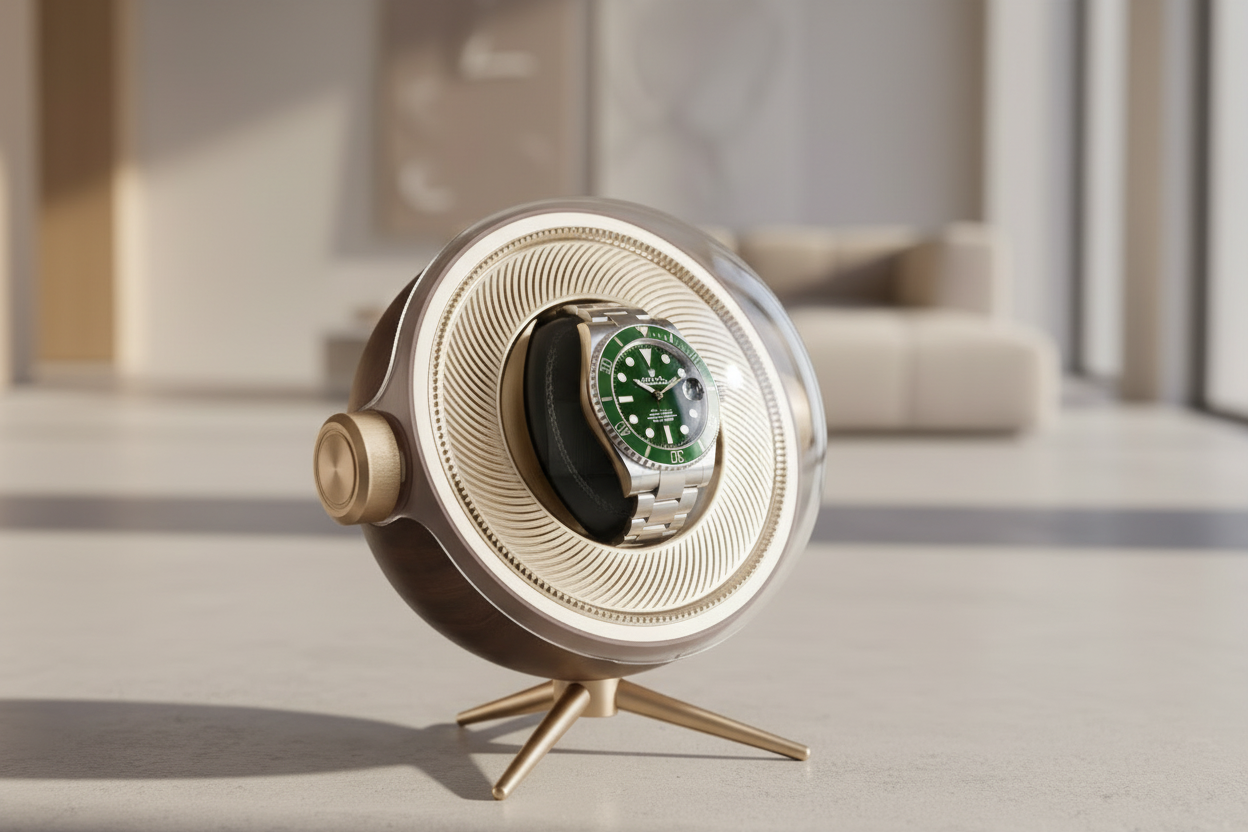 Watch Winder - Tripode Solo Gold-4-Le Remontoir