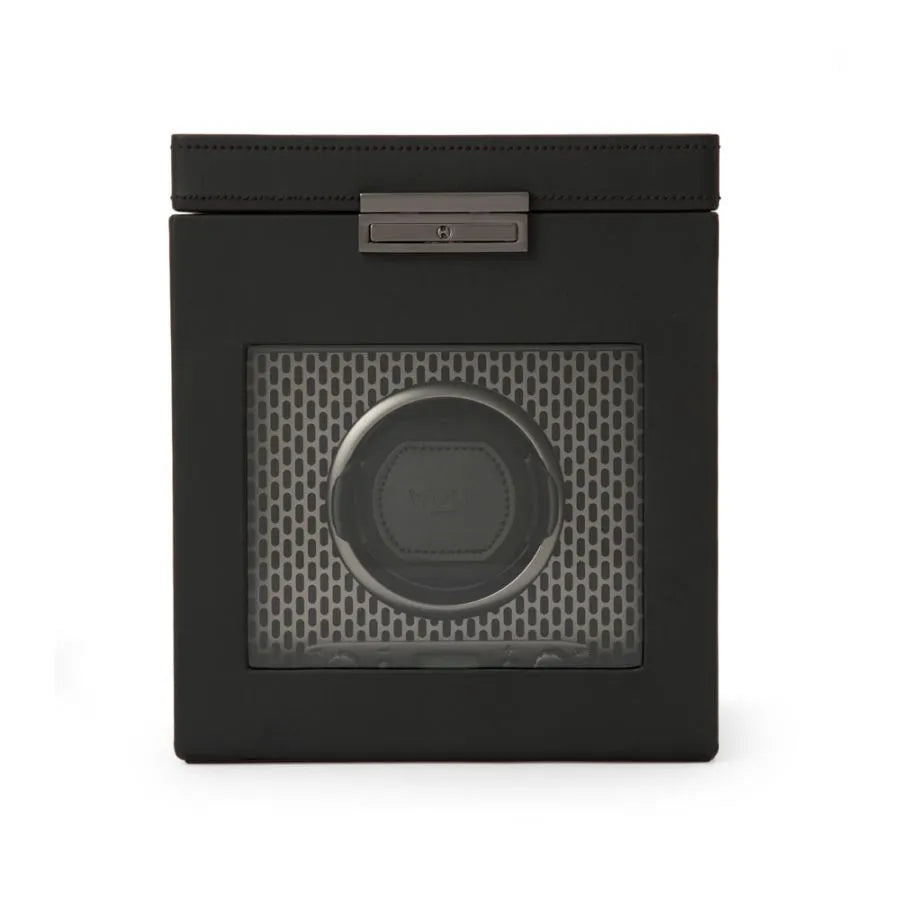 Single Axis Watch Winder with Storage – Powder-Coated Finish-2-Le Remontoir