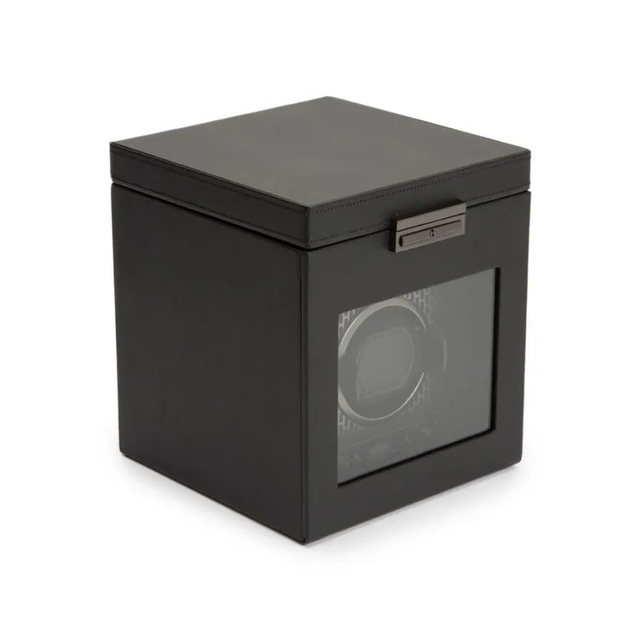 Single Axis Watch Winder with Storage – Powder-Coated Finish-3-Le Remontoir