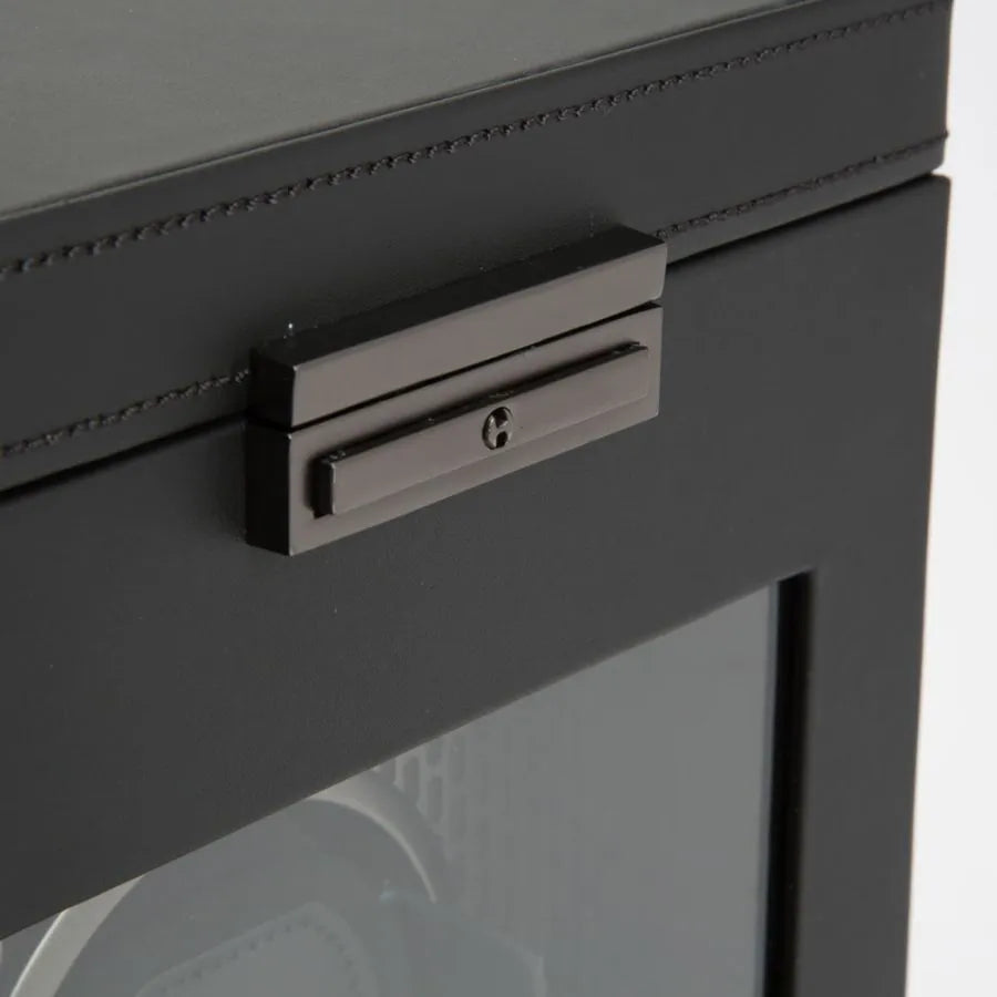 Single Axis Watch Winder with Storage – Powder-Coated Finish-5-Le Remontoir