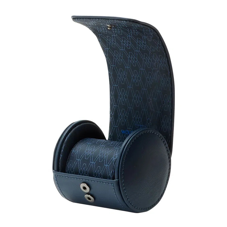 Single Watch Roll – Earth Blue-1-Le Remontoir