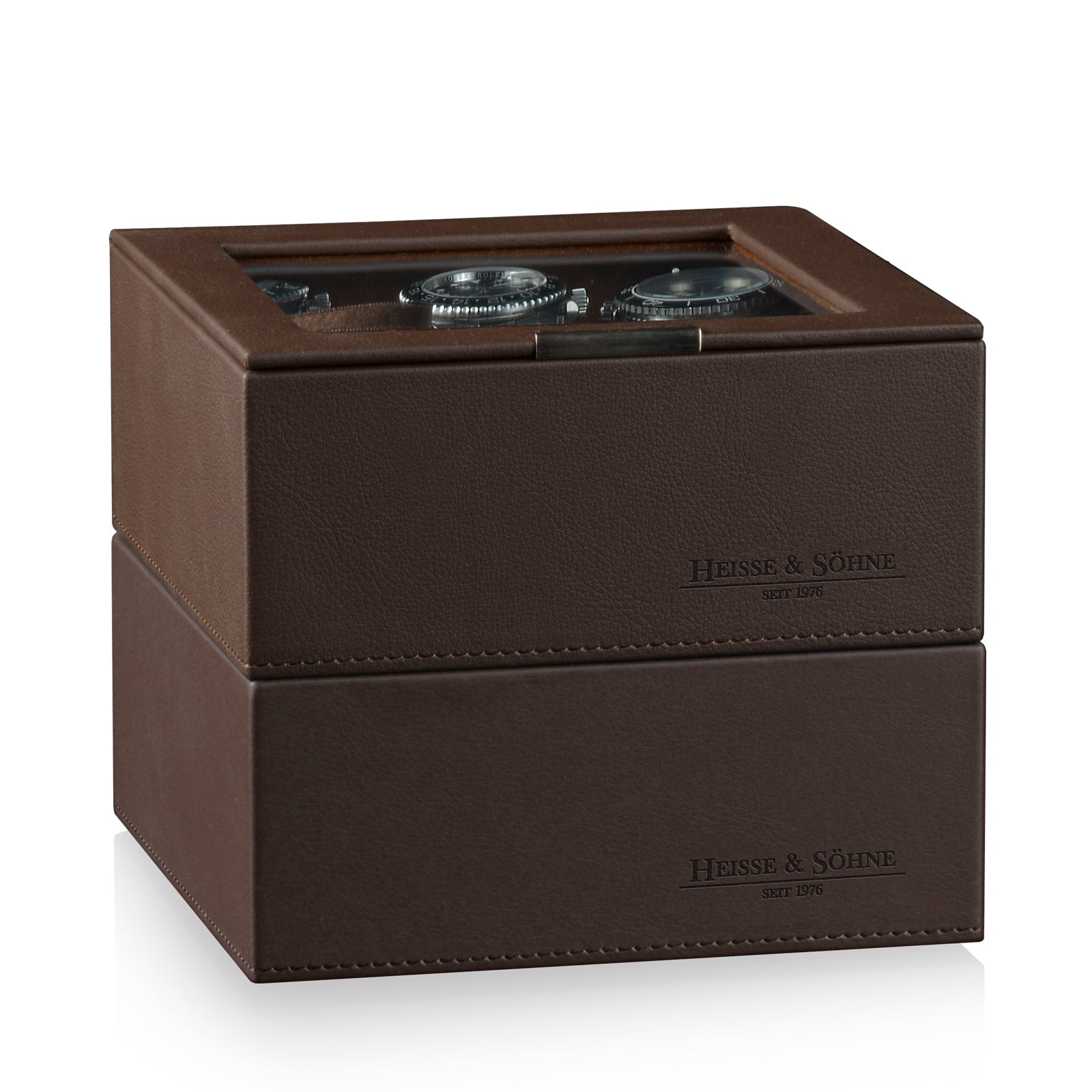 Watch Box - Heisse Double L Braun-1-Le Remontoir
