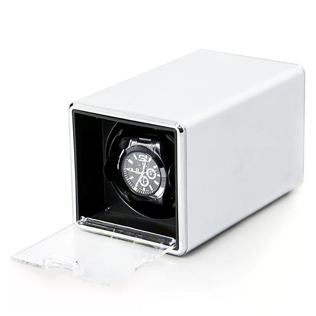 Watch Winder - Alabaster Tube-1-Le Remontoir