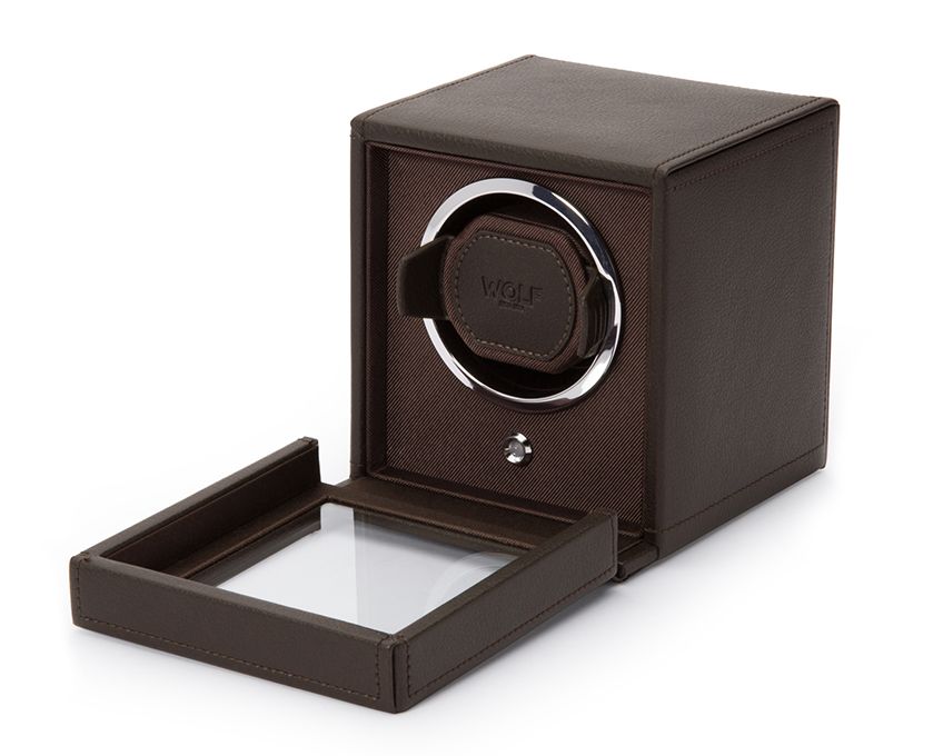 Watch Winder - Brown Cube Cover-4-Le Remontoir
